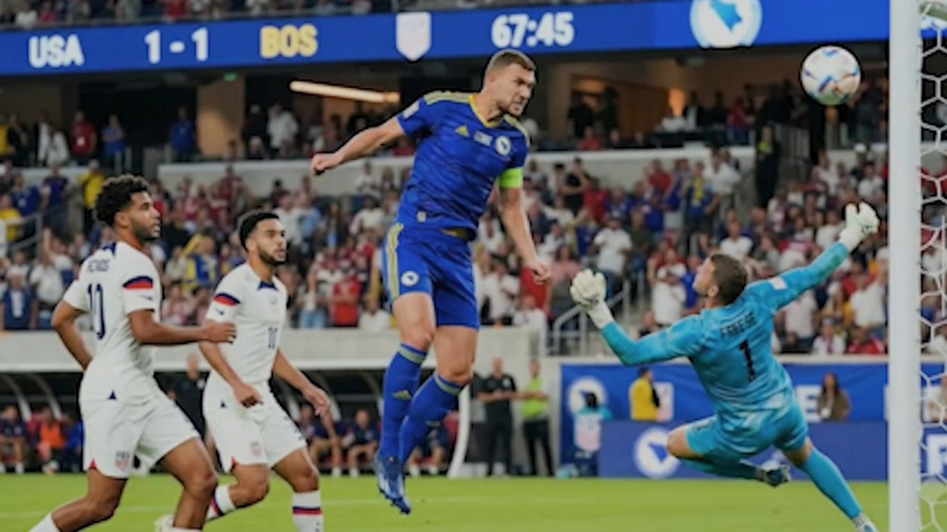 US men’s soccer beats Bosnia 2-0, sets up Belgium clash