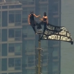 Empire State Building proposal ends in arrest