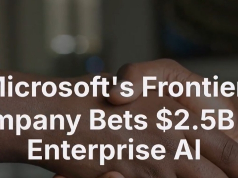 Microsoft launches $2.5B Frontier Company to speed up enterprise AI adoption