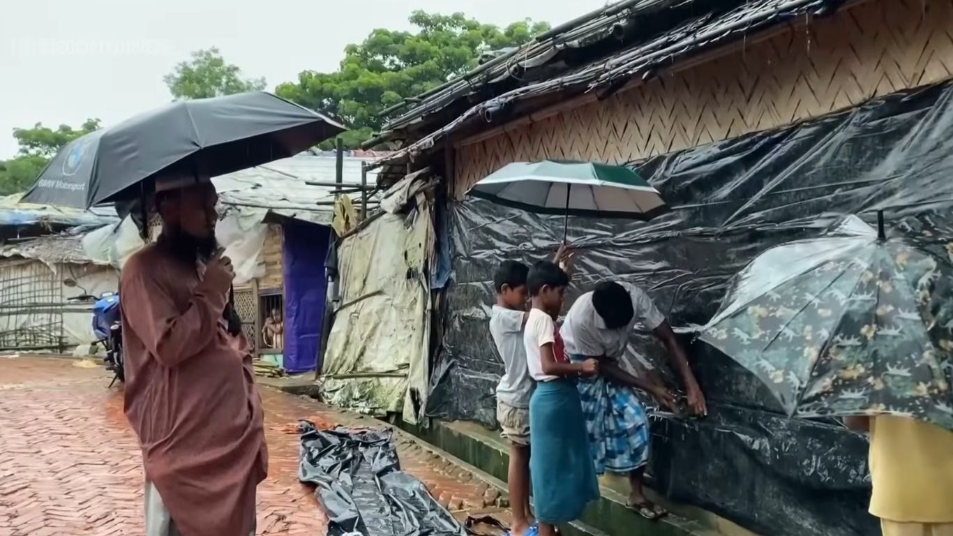 Bangladesh landslide kills 8 Rohingya students