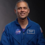 NASA astronaut Anil Menon begins his first ISS mission