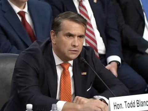 Trump nominee Todd Blanche wins key GOP support