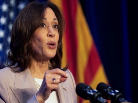 Kamala Harris urges big turnout ahead of midterms