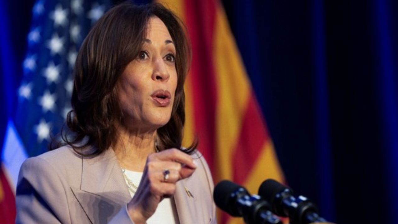 Kamala Harris urges big turnout ahead of midterms