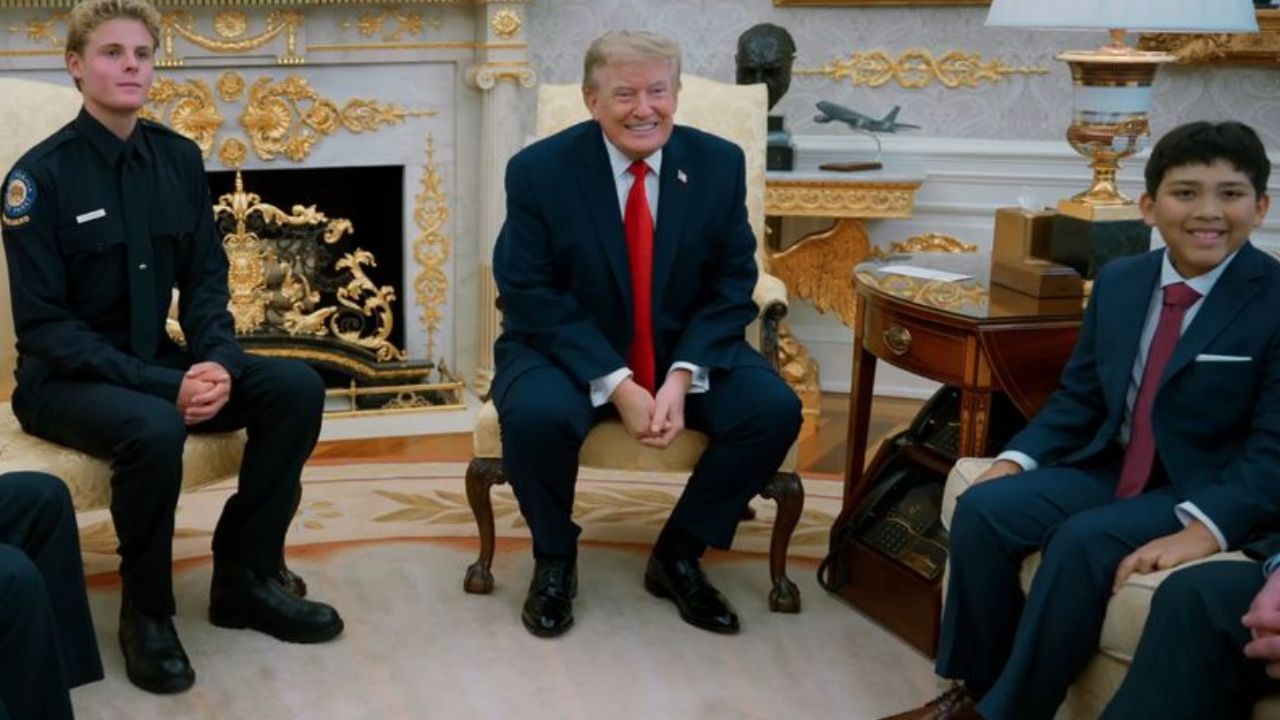 Trump honors teen lifeguard who rescued Indian American boy