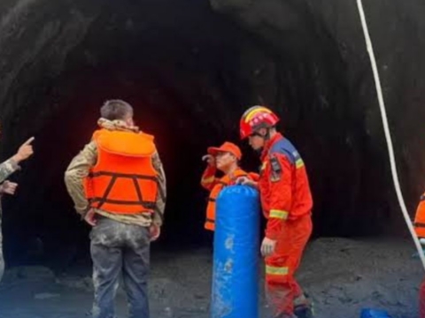 Nepal Rescue teams Race to find 46 trapped workers
