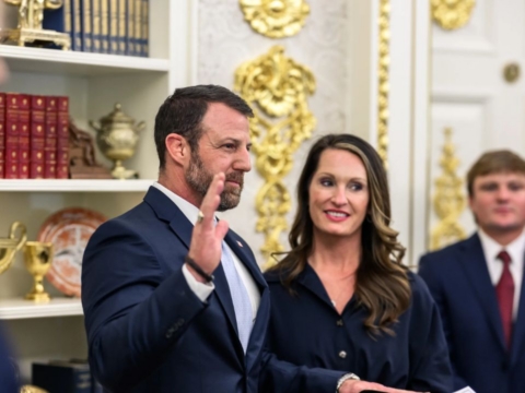 Mullin says ICE could enter polling places
