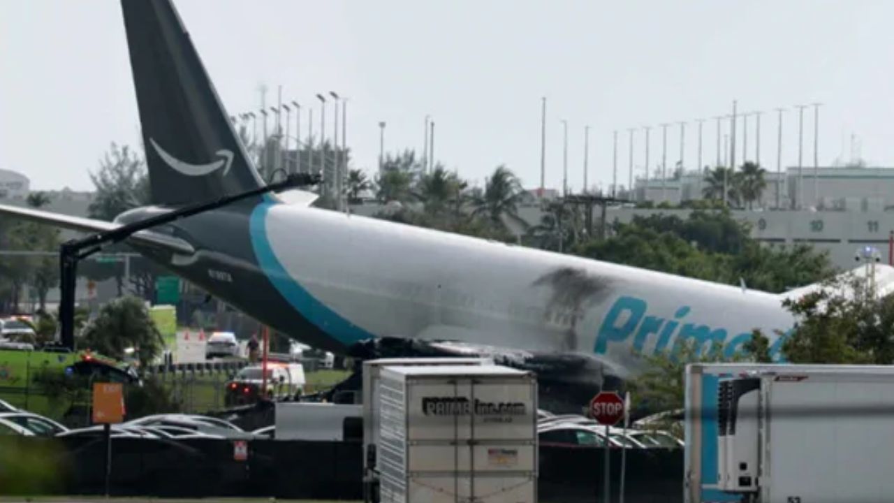 5 dead in Miami Amazon cargo plane crash