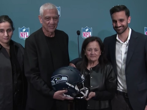 Khosla family completes purchase of Seattle Seahawks