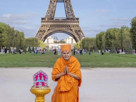 BAPS Mandir in Paris marks historic Pratishtha