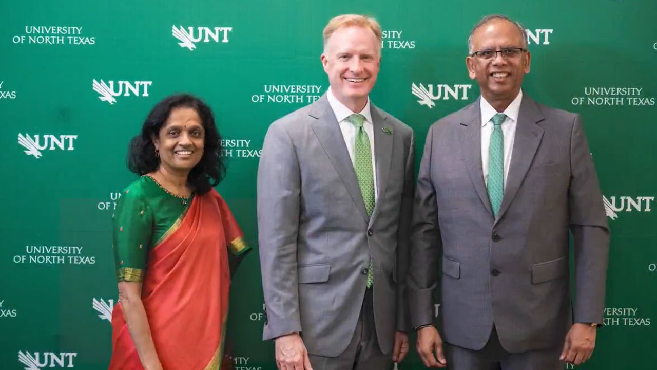 UNT names AI College after Sinha family gift 