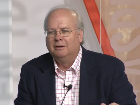 Karl Rove backs Democrat in Texas Railroad race