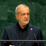 Pezeshkian defies Trump in UN speech on Iran war 
