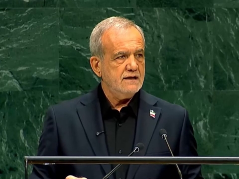 Pezeshkian defies Trump in UN speech on Iran war 