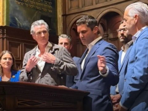 Newsom signs California faith security bills
